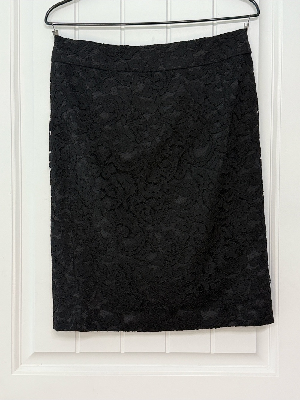 New Banana Republic Lace Pencil Skirt - Black Size 6 Business Casual Elegant